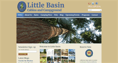 Desktop Screenshot of littlebasin.org